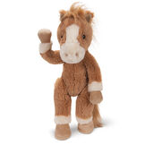 15" Buddy Pony - Front view of standing golden brown horse with ivory muzzle and brown eyes image number 7