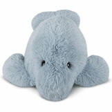 18" Oh So Soft Manatee - front view of grey plush manatee image number 5