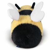 18" Oh So Soft Bee - Back view of stuffed bee with yellow and black stripes image number 7