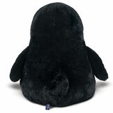 28" Cuddle Penguin - Front view of black and white giant penguin stuffie image number 5
